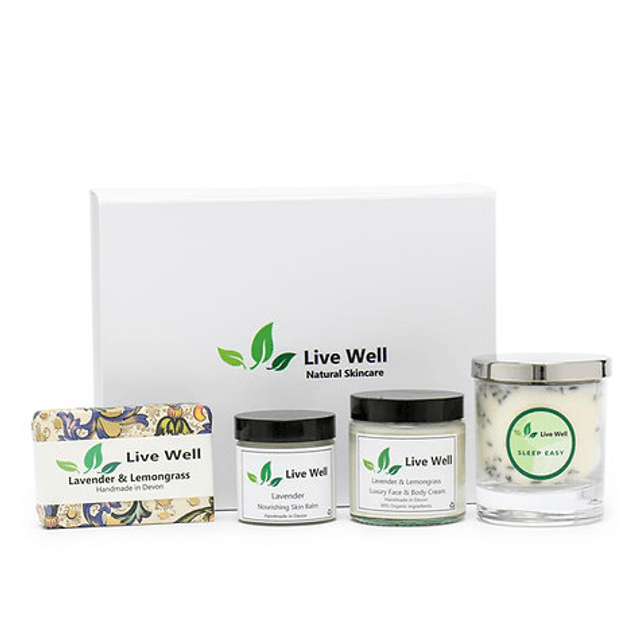 Lavender Trio Skincare &amp; Candle